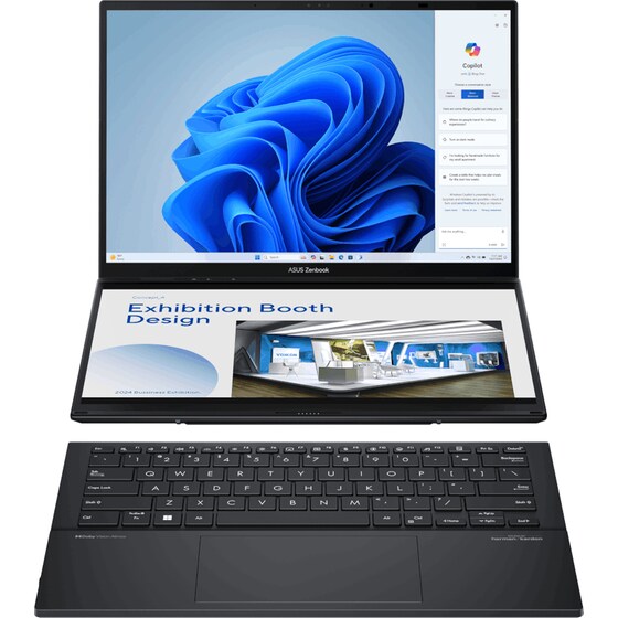 Laptop Asus ZenΒook Duo UX8406MA-OLED-PZ058X 14'' 3K OLED (Core Ultra 9-185H/32GB/2TB SSD/Arc Graphics/Win11Pro) image 6