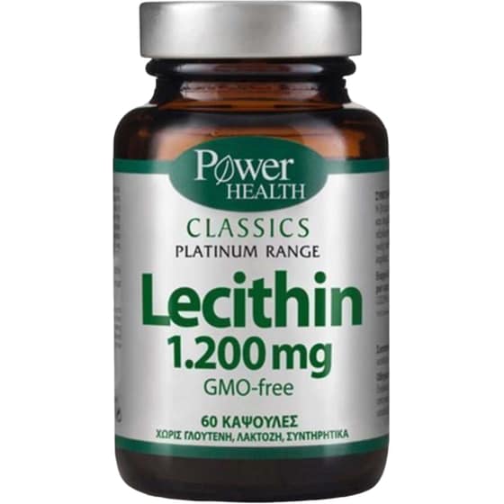 Ειδικό Συμπλήρωμα Διατροφής Power Health Classics Lecithin 1200mg - 60 κάψουλες image 0