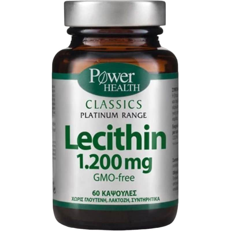 Ειδικό Συμπλήρωμα Διατροφής Power Health Classics Lecithin 1200mg - 60 κάψουλες