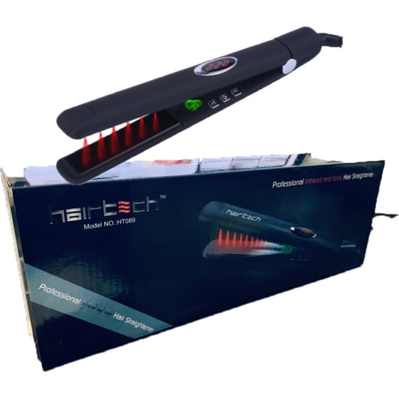 Επαγγελματική Πρέσα Μαλλιών Hairtech Infrared Ht089h Ceramic Ionic 25mm image 2