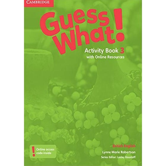 Guess What! Level 3 Activity Book with Online Resources British English image 0