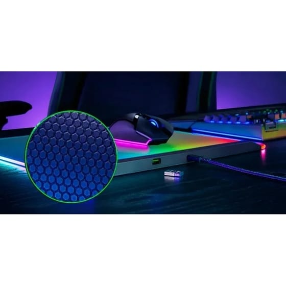 Razer FIREFLY V2 PRO Gaming Mouse Pad Medium 360 mm - Black image 5