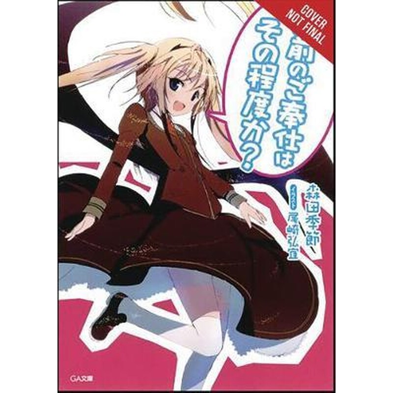 You Call That Service? Vol. 1 (light novel)