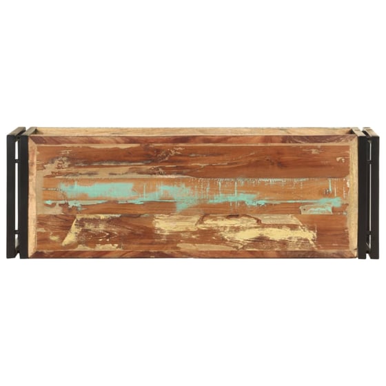 Έπιπλο Τηλεόρασης VidaXL Ξύλινο/Μεταλλικό 90x30x40cm - Kαφέ/Μαύρο image 2