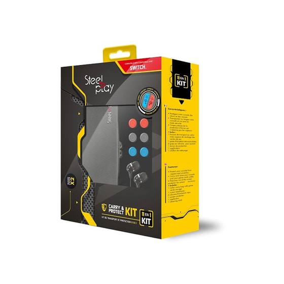 Steelplay Κιτ Προστασίας 11 σε 1 για Nintendo Switch image 1