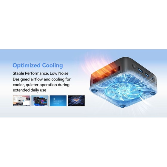 Desktop Blackview MP50 (AMD Ryzen 5-3500U/16 GB/512GB SSD/Radeon Vega 8 Graphics/Win11Pro) image 4