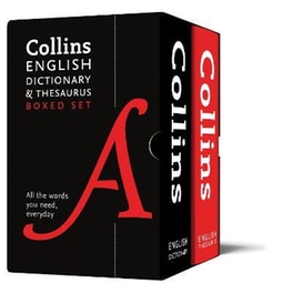 English Dictionary and Thesaurus Boxed Set