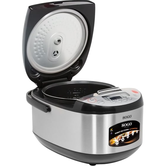 Πολυμάγειρας SOGO OLL-SS-10785 900 W 5 L Ασημί image 1