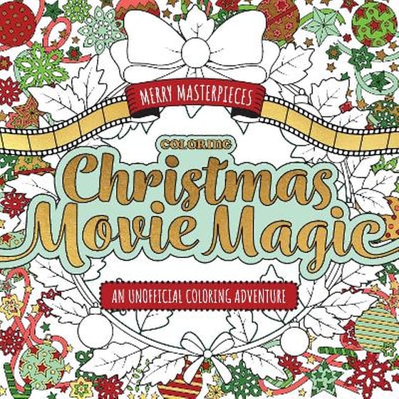 Merry Masterpieces: Coloring Christmas Movie Magic image 0