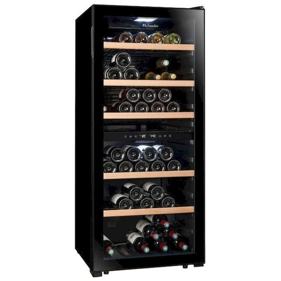 LA SOMMELIERE LS102DZBLACK για 102 Μπουκάλια Μαύρο Συντηρητής Κρασιών image 1
