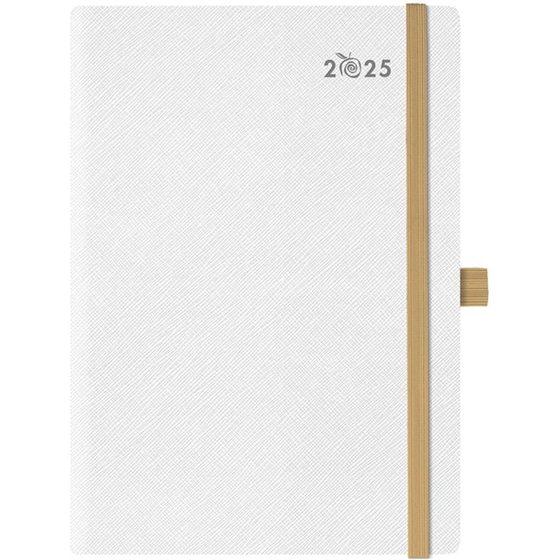 Ημερολόγιο Ημερήσιο 2025 Θεοφύλακτος 12M 14.5x20.5 cm Appeel Eco Λευκό image 0