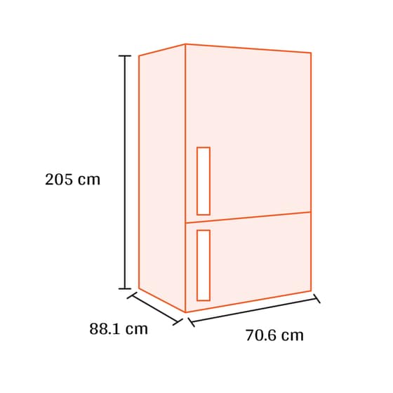 SMEG FAB38LCR6 481 Lt Total No Frost Μπεζ Ψυγειοκαταψύκτης image 1