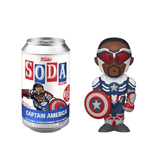 Funko Vinyl Soda Marvel: The Falcon And The Winter Soldier - Captain America Φιγούρα (le10000) image 0