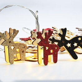 Χριστουγεννιάτικη Γιρλάντα Aca Decor 10 LED Reindeers