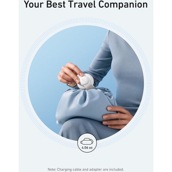 Ασύρματος Φορτιστής ANKER MagGo UFO 3 in 1 Charger Foldable 15W - White image 5