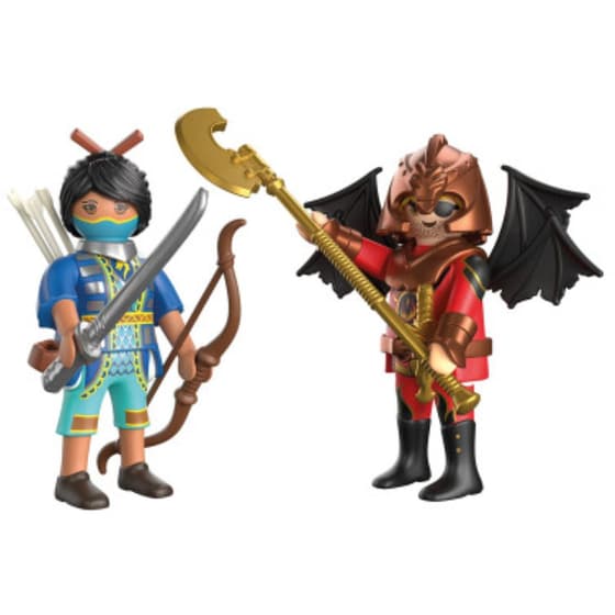 PLAYMOBIL® Duopack Novelmore vs. Burnham Μονομαχία (71884) image 1