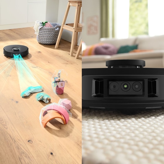 BOSCH SPOTLESS MAX CAM BCRDW3BX για Σκούπισμα και Σφουγγάρισμα Μαύρο Σκούπα Ρομπότ image 23