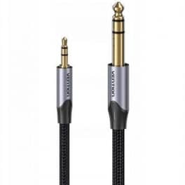 VENTION Καλώδιο Ήχου BAUHH 1x 3.5mm Jack Male σε 1x 6.5mm Jack Male 2 m Γκρι