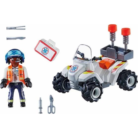 PLAYMOBIL® City Action Διασώστρια με Γουρούνα 4x4 (71091) image 1