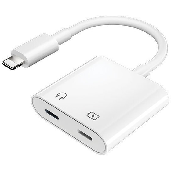 Αντάπτορας Egoboo Lightning Male σε 2x Lightning Female - Λευκό image 0