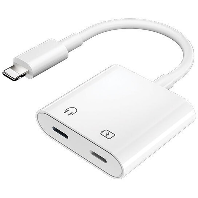 Αντάπτορας Egoboo Lightning Male σε 2x Lightning Female - Λευκό