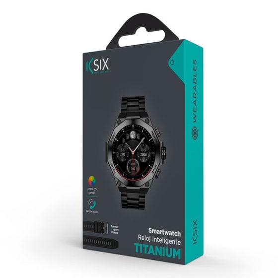 Smartwatch KSIX BXSW21N 55mm - Black image 1