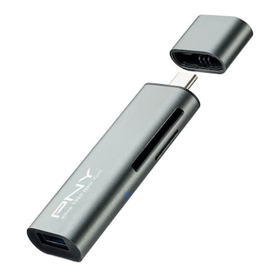 Pny R-tc-ua-3n1e01-rb Usb-c Card Reader-usb Adapter 076-0476 image 0