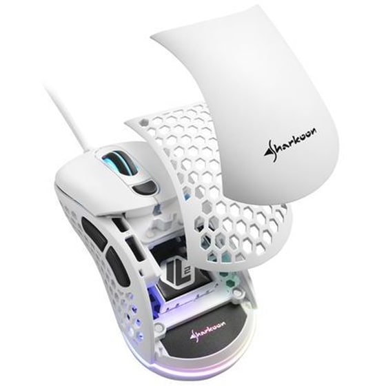 Sharkoon Shark Light 200 Gaming Ενσύρματο Ποντίκι - Λευκό image 2