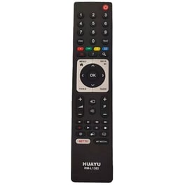 Τηλεχειριστήριο Τηλεόρασης Huayu RM-L1383 για Beko Και Grundig - Μαύρο