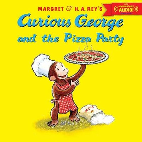Curious George and the Pizza Party with Downloadable Audio image 0