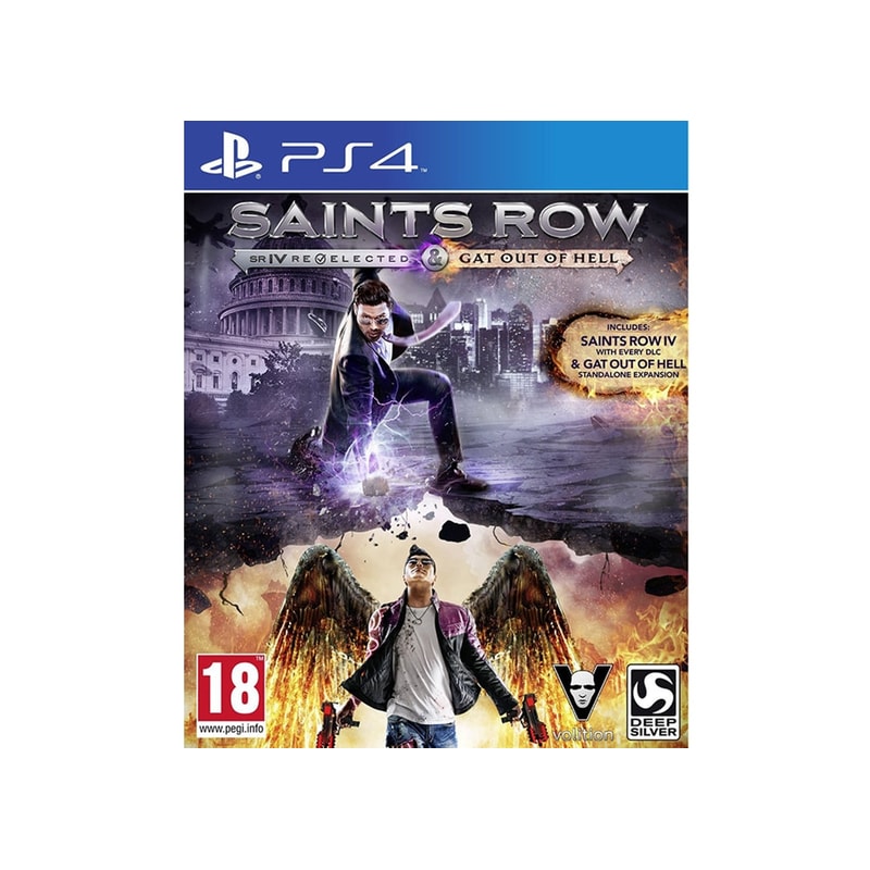 DEEP SILVER PS4 Game - Saints Row IV: Re-Elected Gat out of Hell