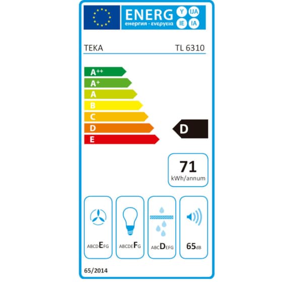 TEKA TL 6310 60 cm Inox Απορροφητήρας Συρόμενος image 1
