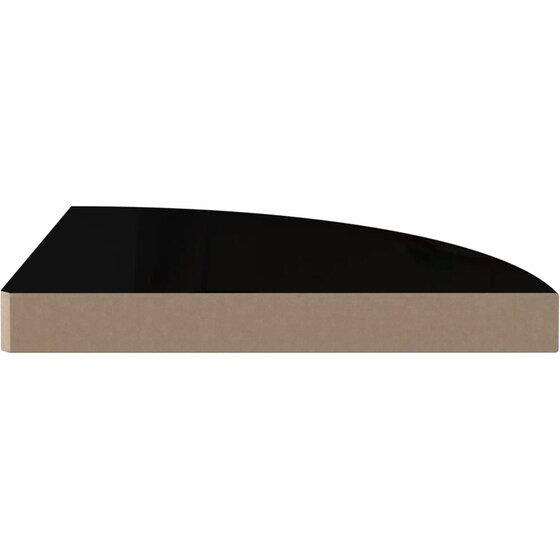Ράφια Τοίχου VidaXL από MDF 35x35 cm 2 Τμχ - Μαύρο image 4