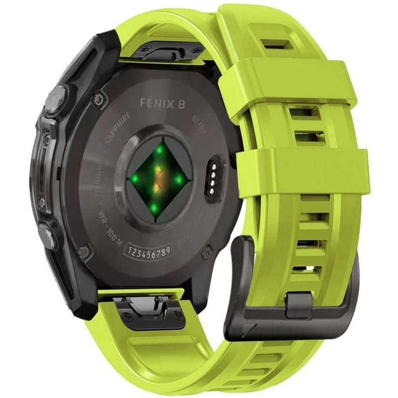 Λουράκι Tech-Protect Silicone Band για Garmin Fenix 5/6/6 Pro/7/8 - Lime TECH-PROTECT