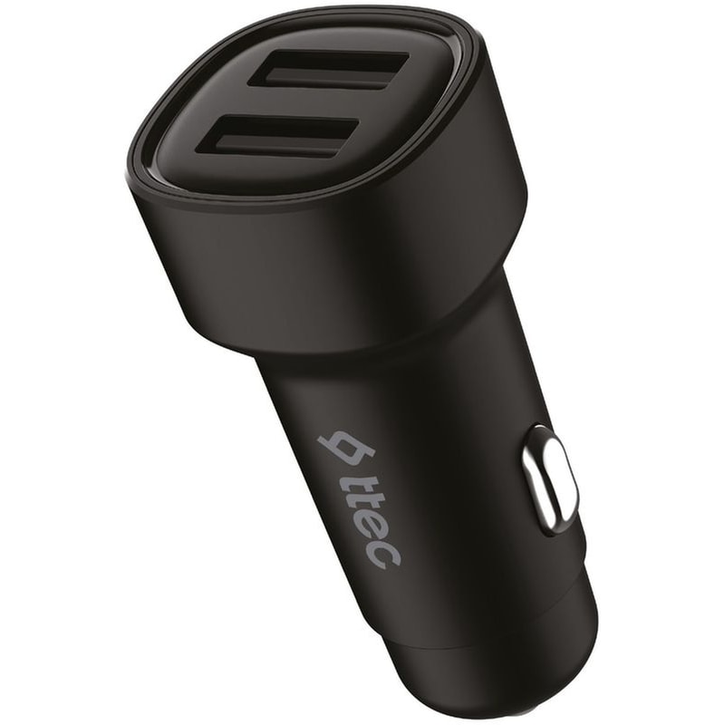 TTEC Φορτιστής Αυτοκινήτου Smartcharger Duo Dual USB-A PD 15.5W