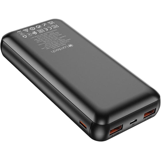 Powerbank Lamtech LAM112907 20.000 mAh - Μαύρο image 2