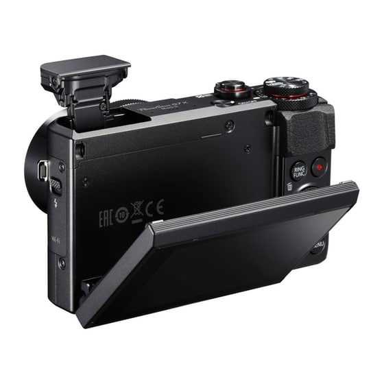 Compact Camera Canon PowerShot G7X II - Vlogging kit - Μαύρο image 4