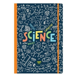 Τετράδιο Next 2 Θεμάτων Flexi Λάστιχο Trends Science 21x29εκ. 80 Φύλλων