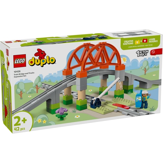 LEGO® Duplo Train Bridge and Tracks Expansion Set (10426) image 0