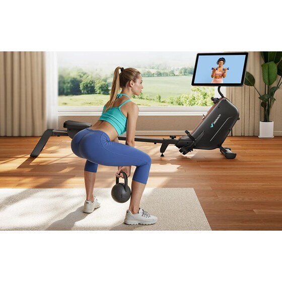 MERACH MR-R15B3-EU Κωπηλατική για Χρήστες έως 158 kg Μαύρο image 7