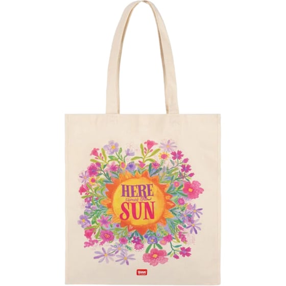 Τσάντα Tote Legami Sunflower από Ύφασμα Βαμβακερή - Πολύχρωμη image 0