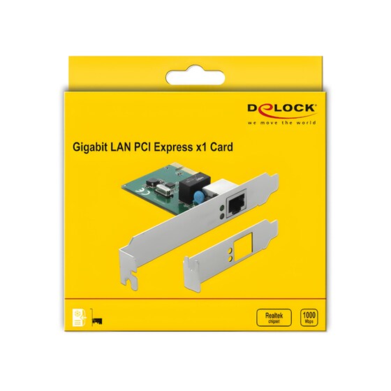 Delock Κάρτα Δικτύου Ενσύρματη Σύνδεση Ethernet 1000Mbps image 4