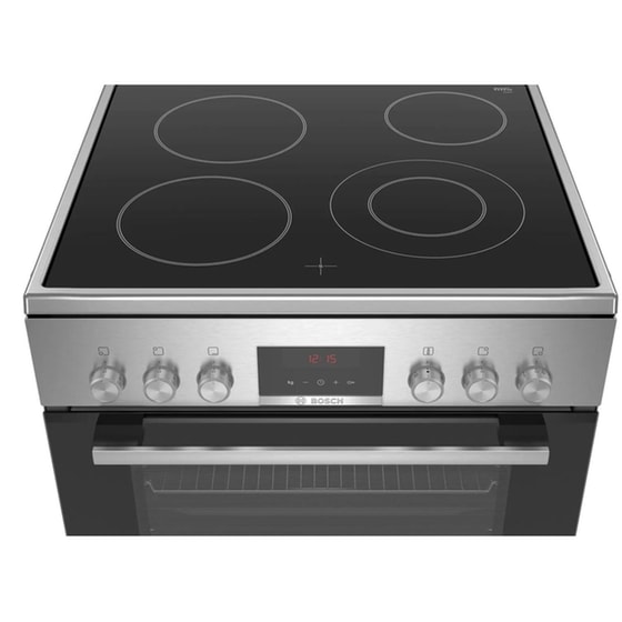 BOSCH HKS59E150U 66 Lt Inox Ηλεκτρική Κουζίνα Κεραμική image 2