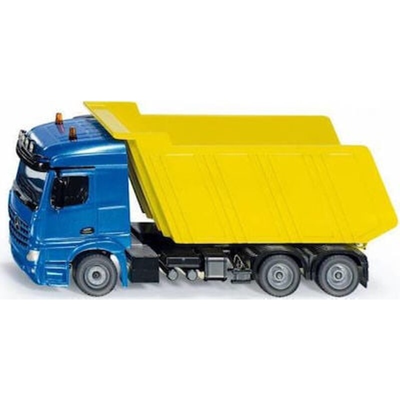 Siku Mercedes-benz Arocs With Tipping Trailer Metals