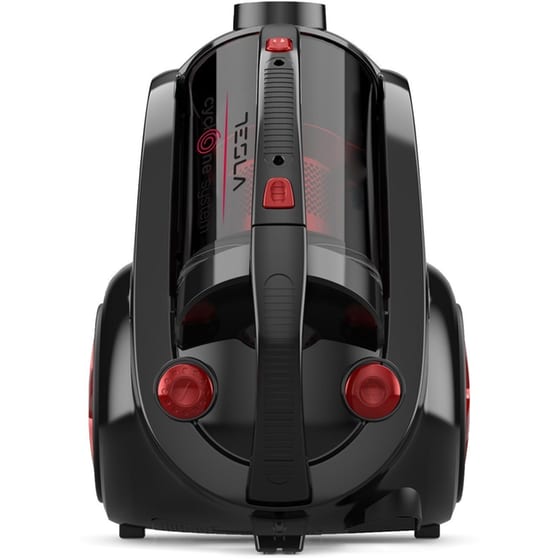 TESLA BGL203BRE 800 W με Κάδο Μαύρη/Κόκκινη Ηλεκτρική Σκούπα image 2