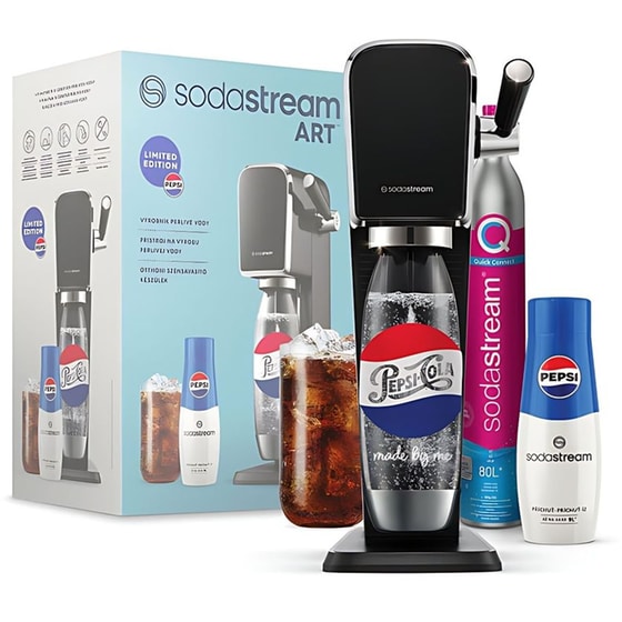 Συσκευή Παραγωγής Ανθρακούχου Νερού SODASTREAM SS-ART-MBP Μαύρο image 3