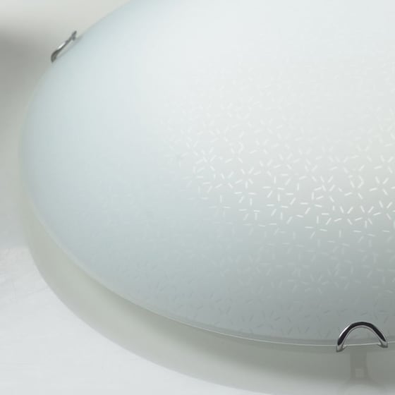 Φωτιστικό Πλαφονιέρα Aca Decor Scilla Dl0840 Γυάλινο - Λευκό image 1