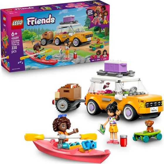 LEGO® Friends Αυτοκίνητο για Οδικό Ταξίδι Φιλίαςς (42659) image 6