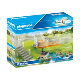 PLAYMOBIL® Family Fun Επέκταση Εξέδρας Μεγάλου Ζωολογικού Κήπου (70348)