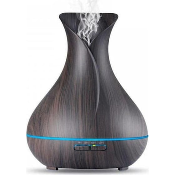 Andowl Συσκευή Για Αρωματοθεραπεία Ultrasonic Diffuser Καφέ Σκούρο image 1